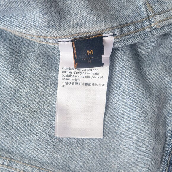 Louis Vuitton Distressed Light Denim Jacket - Picture 5 of 8